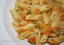 Mezze penne al ragù di verdure