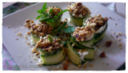 Rotolini di Zucchine e Philadelphia con granella di Nocciole