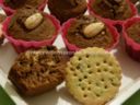 Muffin al cioccolato con biscotti digestive