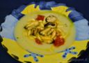 Cozze con Passatina di Patate Rosse di Colfiorito e Cavatelli Pugliesi