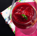 Crema dolce di barbabietola rossa