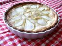 pear & almond frangipane tart