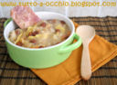 Ancora freddo, ancora minestra - Minestra con fagioli, crauti, verza e .. polenta