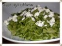 Pasta con pesto di spinaci e feta