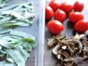 TAGLIATELLE VERDI CON POMODORI E PORCINI