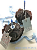 Muffin al doppio cioccolato e...Tanti auguri ragazzi!!