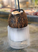 Granita al latte di cocco / Granite with coconut milk