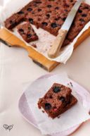 Brownies ai frutti di bosco