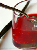 Confettura di fragole  e vaniglia