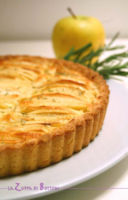 Crosta di mele, crema alla mandorla e rosmarino.. per Inventa...Mela!!!
