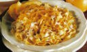 Tagliatelle all'arancia.