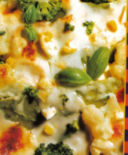Lasagne verdi al cavolfiore gratinato