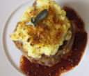 Tournedos parmentier all'arancia per una cena raffinata.