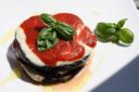 Torrette di melanzane e mozzarella