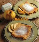 Crepes ripiene di mousse di mele