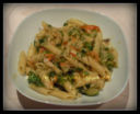 Penne con surimi e zucchine