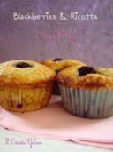 Blackberries Ricotta Muffins