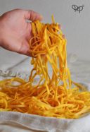 Di ritorno... Tagliatelle allo zafferano