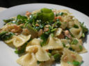 Farfalle al Salmone con Rucola e Verdello