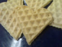 vegan waffeln a colazione (alle rose e cannella) e cielo