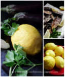 Melanzane fritte con piccole scaglie di parmigiano