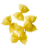 Timballo di farfalle ai peperoni