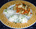 Pollo allo zenzero con carote
