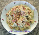 Farfalle saporite con speck e salmone