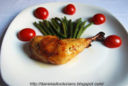 Pollo al forno in salsa di yogurt ed erbe aromatiche