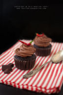 Hot chocolate cupcake