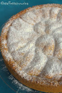 Crostata con crema al cioccolato e pere