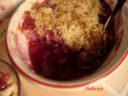 Crumble di ciliege