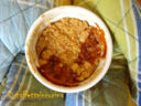 Crumble di fichi e mandorle