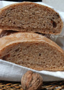 Pane al Farro e noci con Lievito madre