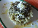 Fusilli Napoletani Corti con carciofi e mozzarella di bufala campana DOP