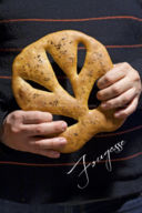 Fougasse allo Zahatar/zattar o Za'tar (arabo)