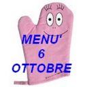 Menù per il 6 ottobre