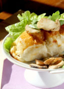 Strudel di porcini, patate e Lou Bergier Pichin