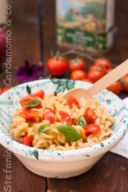 Pasta con pesto alla trapanese alla maniera di Jamie Oliver