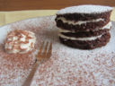 tortino di castagne e cioccolato