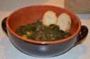 Zuppa di cavolo nero e lenticchie