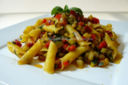 GARGANELLI CON RAGU' DI VERDURE