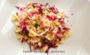 Farfalle radicchio, speck e noci e come ti realizzo un fiocchetto con una forchetta.