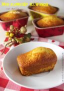 Mini plumcake all'arancia con uvetta e miele