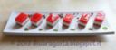 Mini cheesecake finger food alla fragola e tradizionale alla fragola e banana