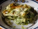 Lasagne al pesto con patate e fagiolini