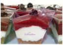 VERRINE DI CHEESECAKE CON SPUMA DI MORE