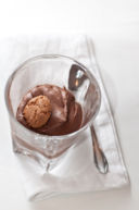 Mousse di cioccolato all'acqua