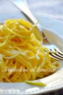 Tagliolini profumati al limone