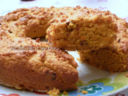 Torta di carote in doppia variante (senza uova, senza lattosio)